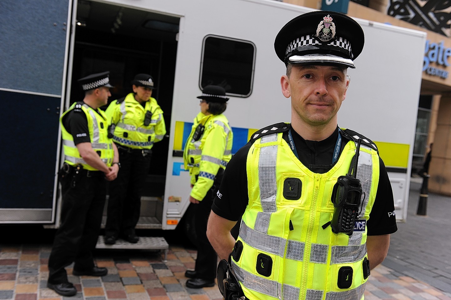 A new mobile police station is set for Inverness